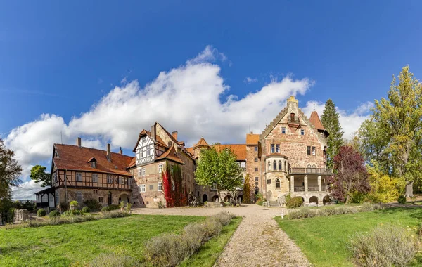 Herleshausen Germany October 2022 Outdoor View Castle Augustenau Herleshausen Germany — Stock Photo, Image