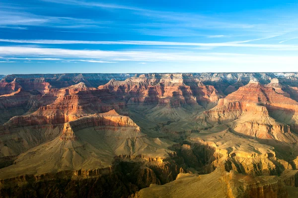 Zonsondergang bij de grand canyon — Stockfoto