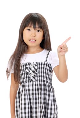 küçük Asyalı kız