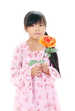 küçük Asyalı kız