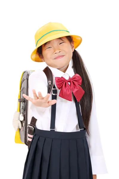 Little asian schoolgirl Stock Picture