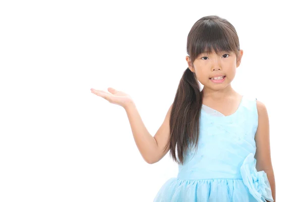Фото маленькой азиатской девочки Стоковое Изображение