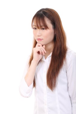 Genç Asyalı kadın