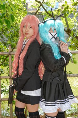 Cosplay genç kızlar