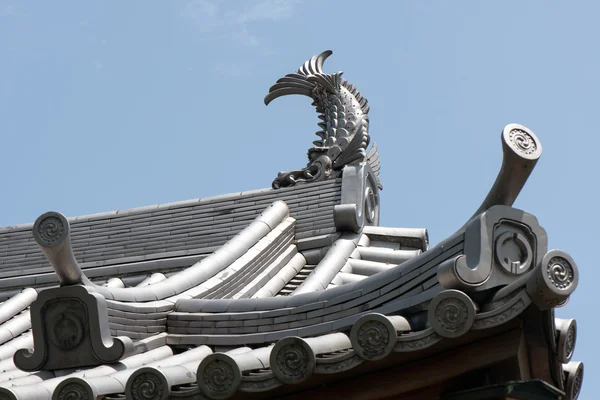 Telhado do castelo japonês — Fotografia de Stock