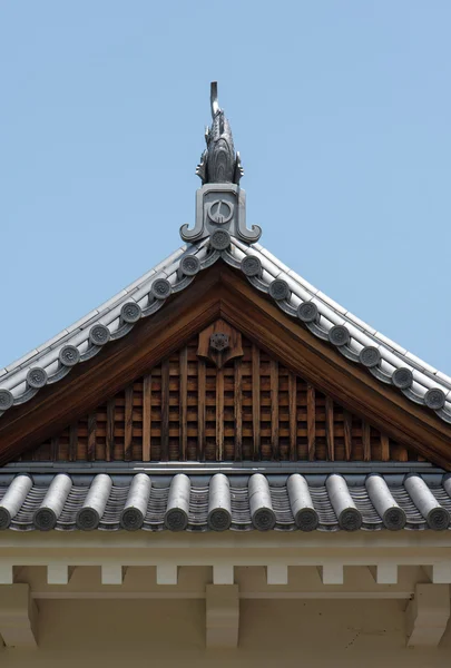 Japon kale ayrıntılarını — Stok fotoğraf