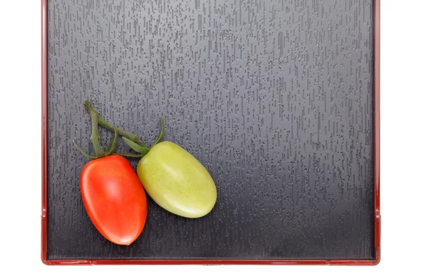 Twee cherry tomaten — Stockfoto