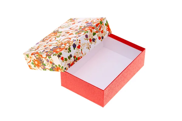 Gift box of handmade japanese pattern — Stock Photo, Image