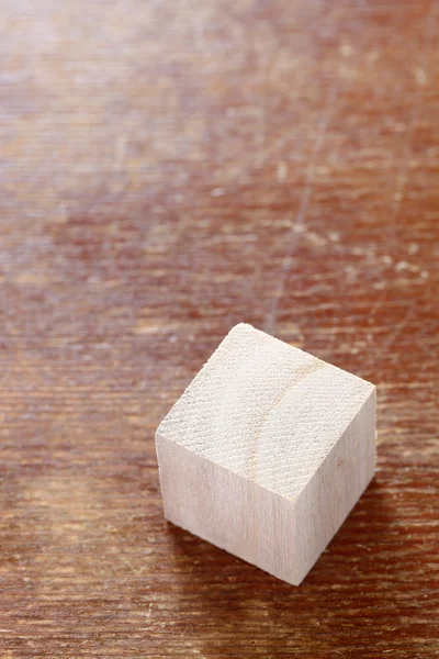 Bloque de juguete de madera — Foto de Stock