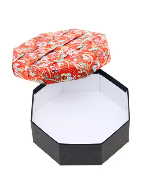 Gift box of japanese pattern — Stock Photo, Image