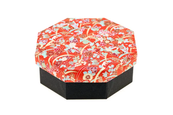 Gift box of japanese pattern — Stock Photo, Image