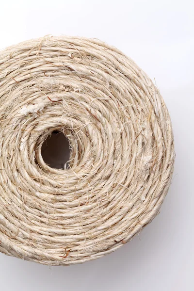 Coil of linen twine — Stock Photo, Image