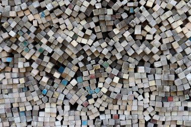 eski kereste yüzey yığını