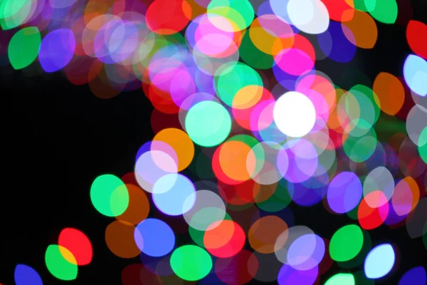 Colorful bokeh light — Stock Photo, Image