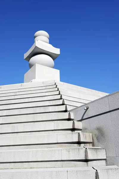 Torre crematória de estilo japonês — Fotografia de Stock
