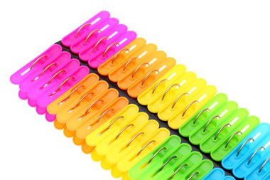 renkli plastik mandal