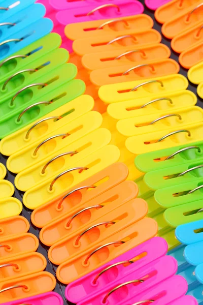 Plastové clothespin — Stock fotografie