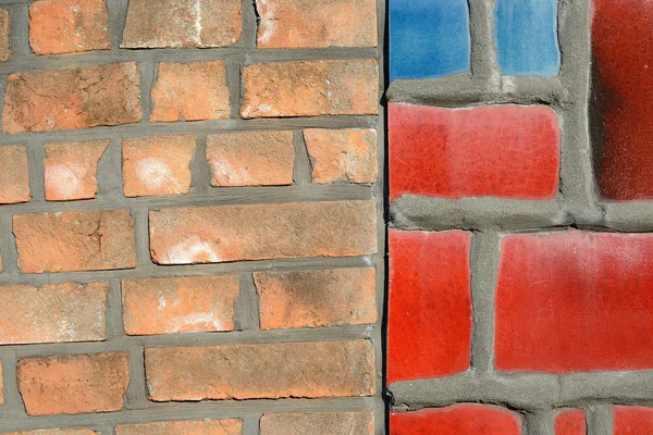 Old brick wall background — Stock Photo, Image