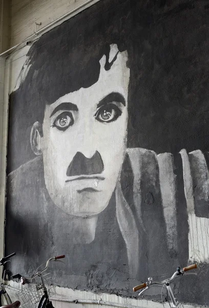 Charlie Chaplin. — Fotografia de Stock