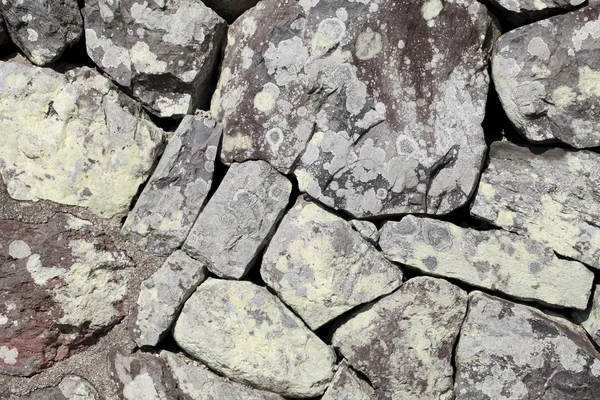 Parede de pedra seca velha — Fotografia de Stock