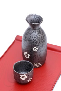 Japon sake şişe