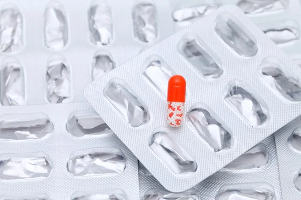 Last capsule of drug — Stock Photo, Image