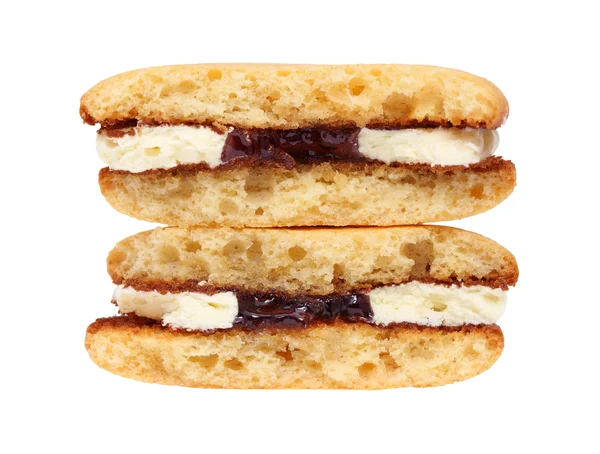 Sandwich koekjes — Stockfoto