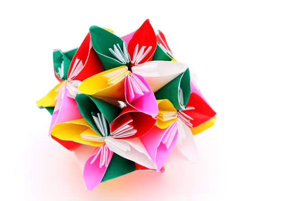 Origami paper flower — Stock Photo, Image