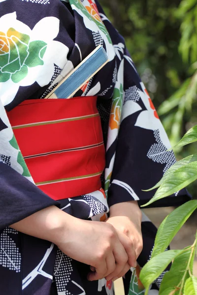 Японская одежда Кимоно — стоковое фото