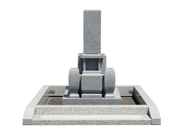 Pedra do túmulo japonês — Fotografia de Stock