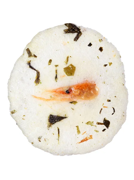 Japanese shrimp cracker — Stock Photo, Image