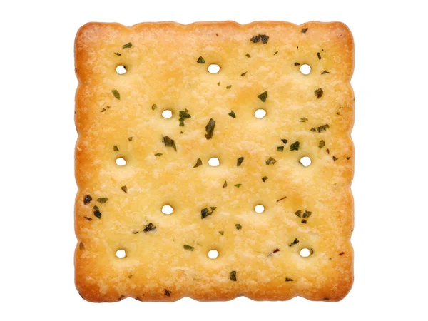Zeleninový Slaný cracker — Stock fotografie