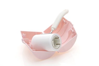 Yapışkan paten temizleme, ev işi ve temizlik konseptini kapat 