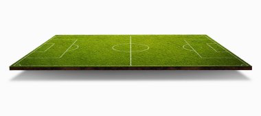 Yukarıdan futbol sahası - doku oyun alanı