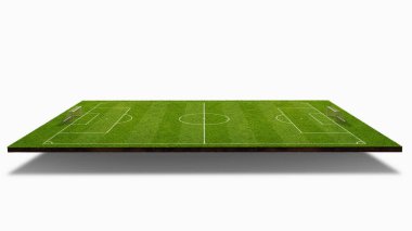 Yukarıdan futbol sahası - doku arkaplanı