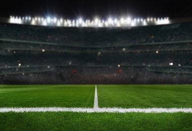 neon sisli dokuma futbol sahası - merkez, orta saha