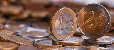 Avro para ve sikkeler - yakın plan