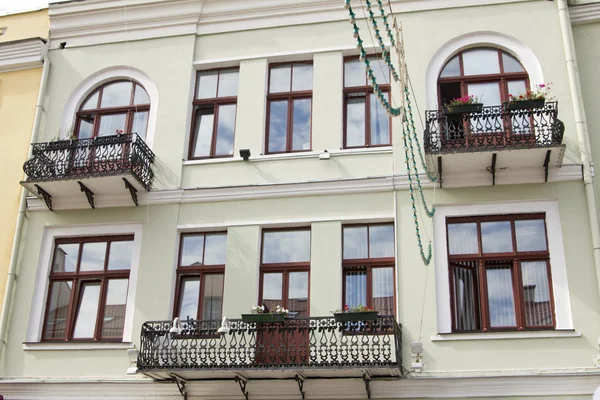 Güzel bir balkon demir — Stok fotoğraf