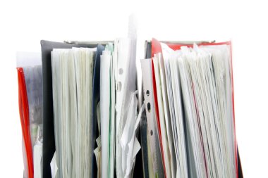 Files in the office folders
