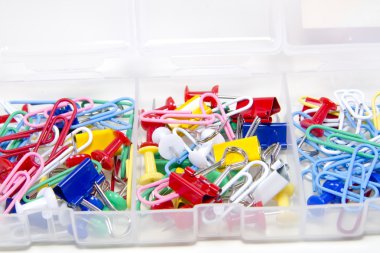 renkli pushpins yakın çekim