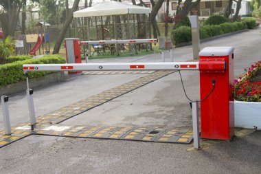 Kamping giriş bariyeri