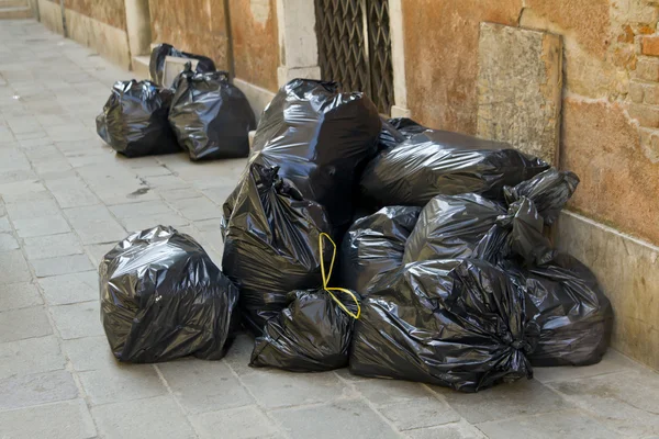Çöp torbaları — Stok fotoğraf