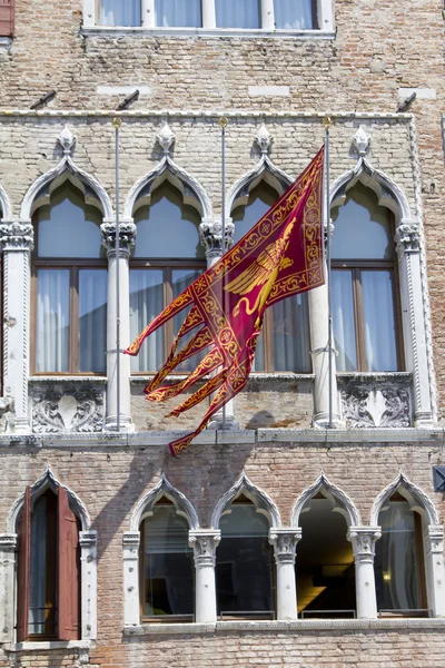 Флаг Венецианской республики — стоковое фото