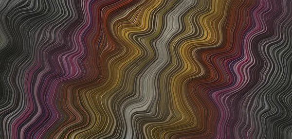 Dijital Boyalı Soyut Tasarım Renkli Doku Fraktal Sanat Duvar Dekorasyonu — Stok fotoğraf