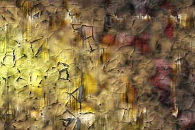 Dijital boyalı soyut tasarım, renkli doku, fraktal sanat. Duvar dekorasyonu. Soyut eşarp, modern arkaplan çizimi, fraktal yüzey, ışık efekti dokusu, modern suluboya arka plan.