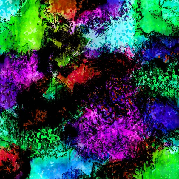 Fondo Abstracto Acuarela Diseño Superficial Colorido Textura Fondo Holográfico Abstracto — Foto de Stock