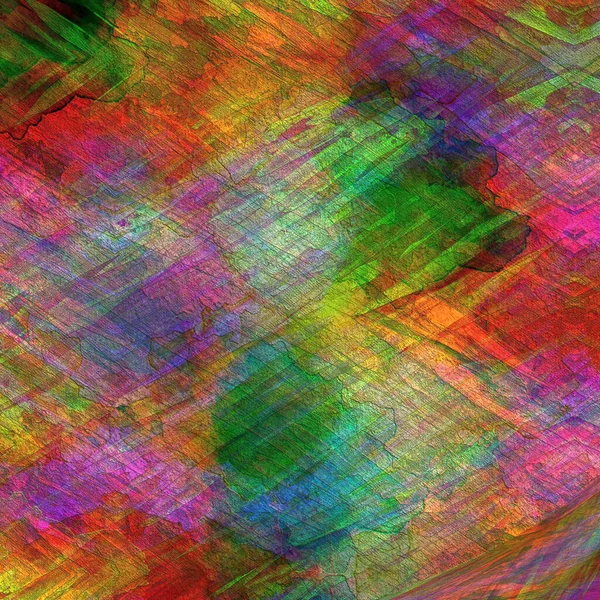 Цифровой Живописный Дизайн Красочная Текстура Художественное Оформление Стен Современная Фоновая — стоковое фото