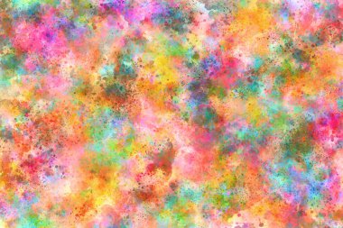 Dijital boyalı soyut tasarım, renkli doku, fraktal sanat. Duvar dekorasyonu. Soyut eşarp, modern arkaplan çizimi, fraktal yüzey, ışık efekti dokusu, modern suluboya arka plan.