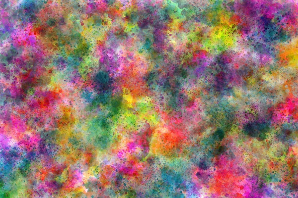 Digital Painted Abstract Design Colorful Texture Fractal Art Wall Decor — Stock Photo, Image