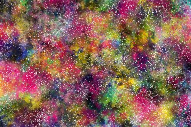 Dijital boyalı soyut tasarım, renkli doku, fraktal sanat. Duvar dekorasyonu. Soyut eşarp, modern arkaplan çizimi, fraktal yüzey, ışık efekti dokusu, modern suluboya arka plan.